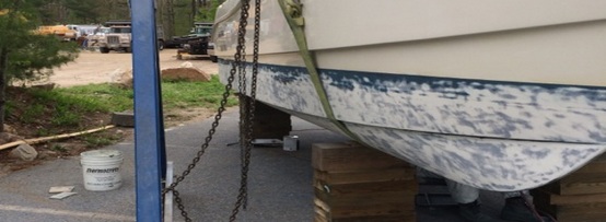 Glass Tech Boat bottom stripping1 Glass Tech Boat bottom stripping1