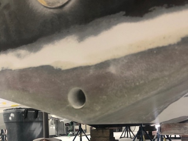 Bottom boat damage 2